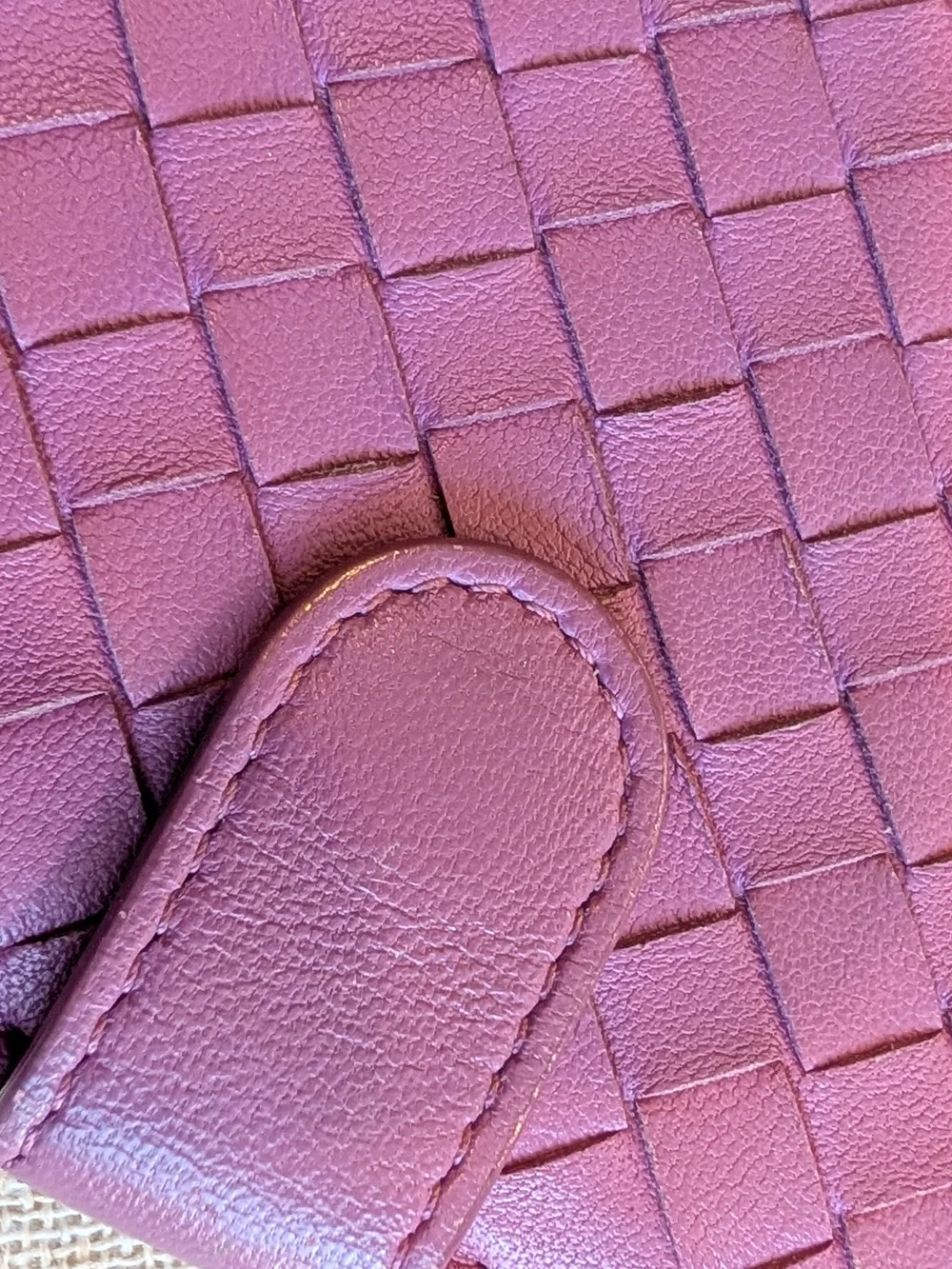 Bottega Veneta Leather Purple Women's Wallet